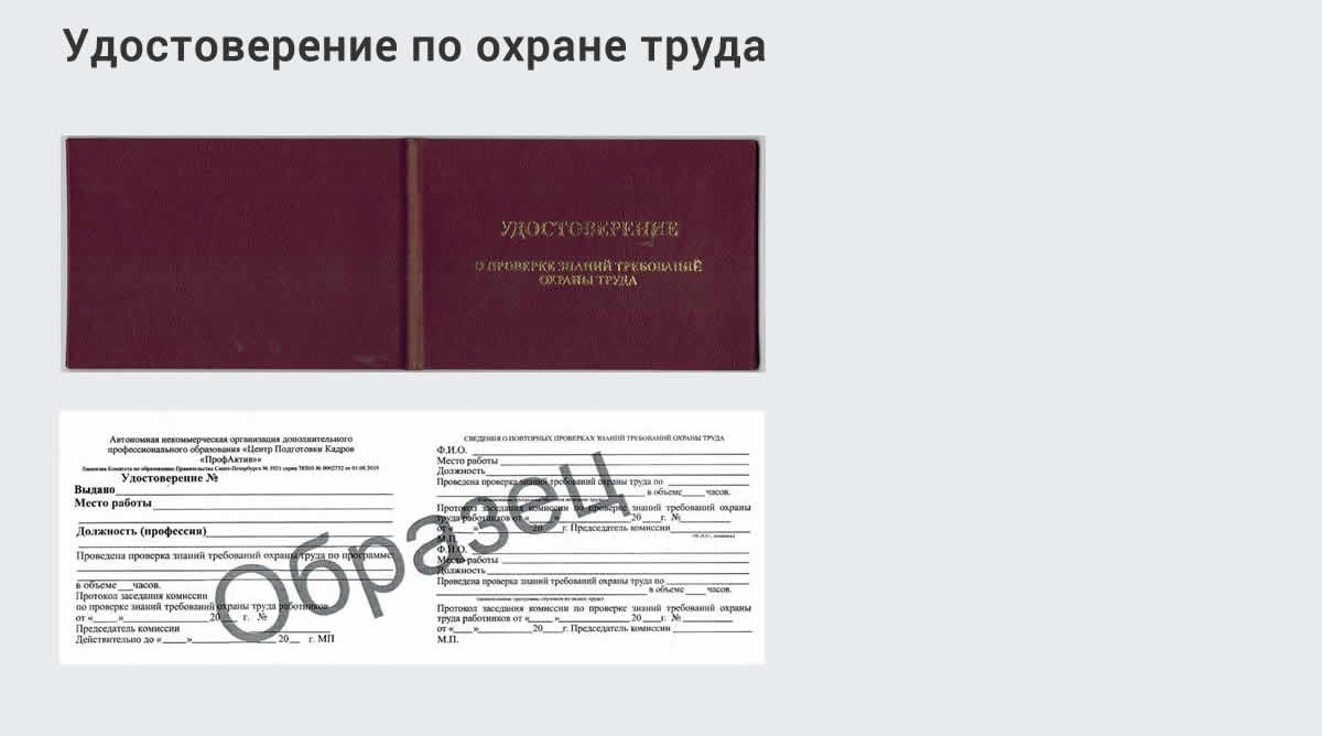  Дистанционное повышение квалификации по охране труда и оценке условий труда СОУТ в г. Киселёвск